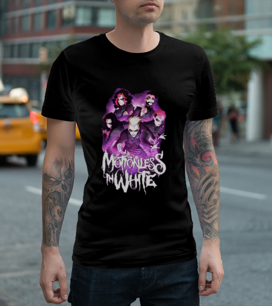 Motionless In White Band Artwork This Is War T-Shirt