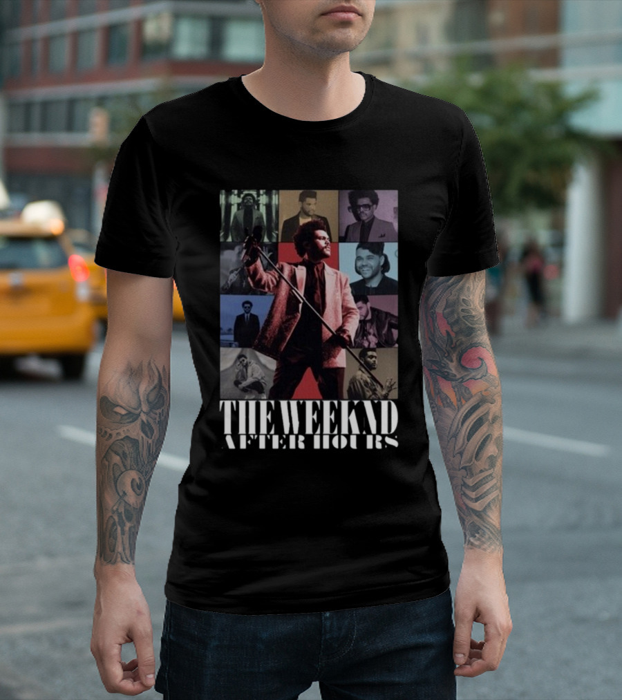 The Weeknd After Hours Era Collage T-Shirt