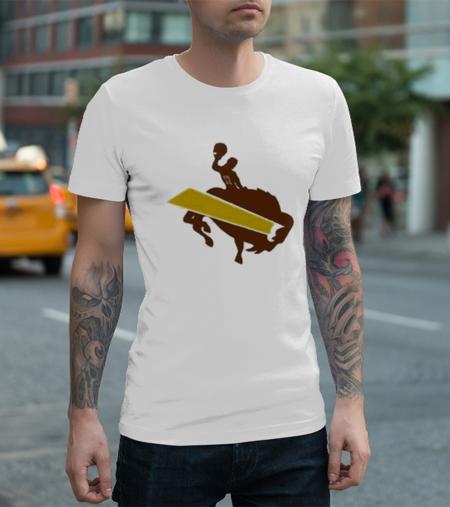 Josh Allen Buffalo Bills Wyoming Cowboys Football T-Shirt