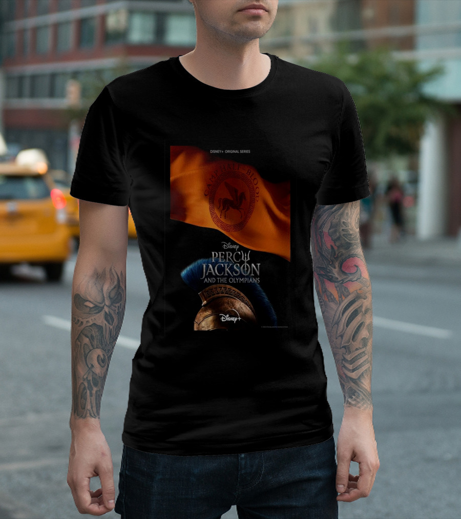 Disney+ Original Series Camp Half-Blood Percy Jackson and the Olympians T-Shirt