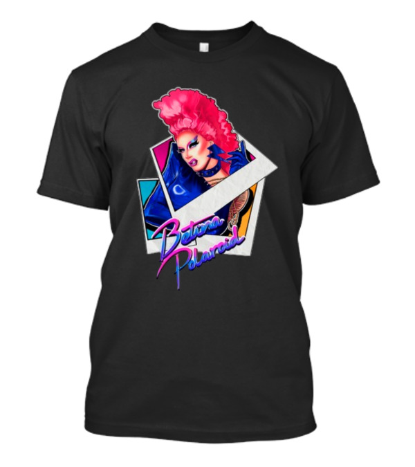 Betina Polaroid Vibrant Drag Persona In T-Shirt