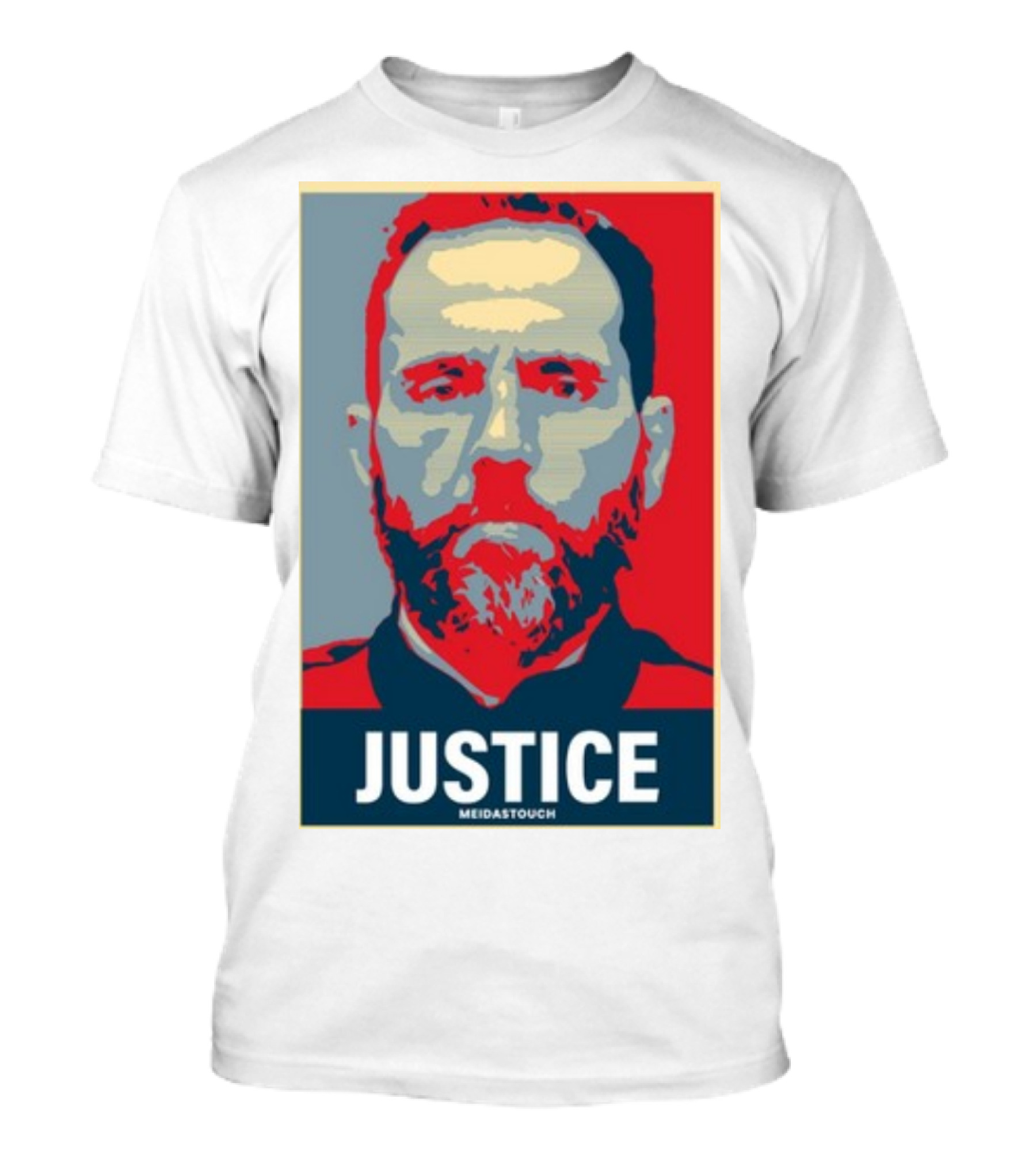 Jack Smith Justice Poster Style Graphic MeidasTouch T-Shirt