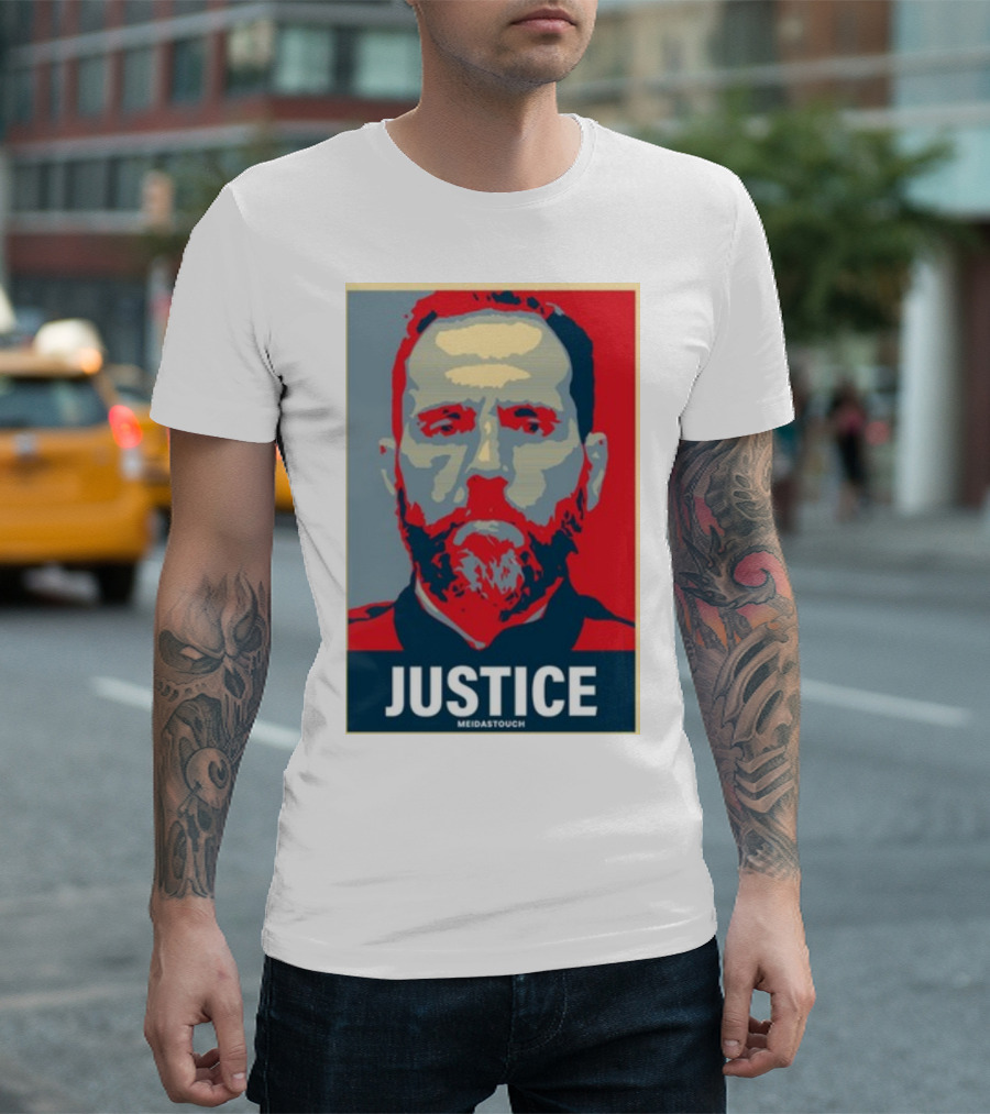 Jack Smith Justice Poster Style Graphic MeidasTouch T-Shirt