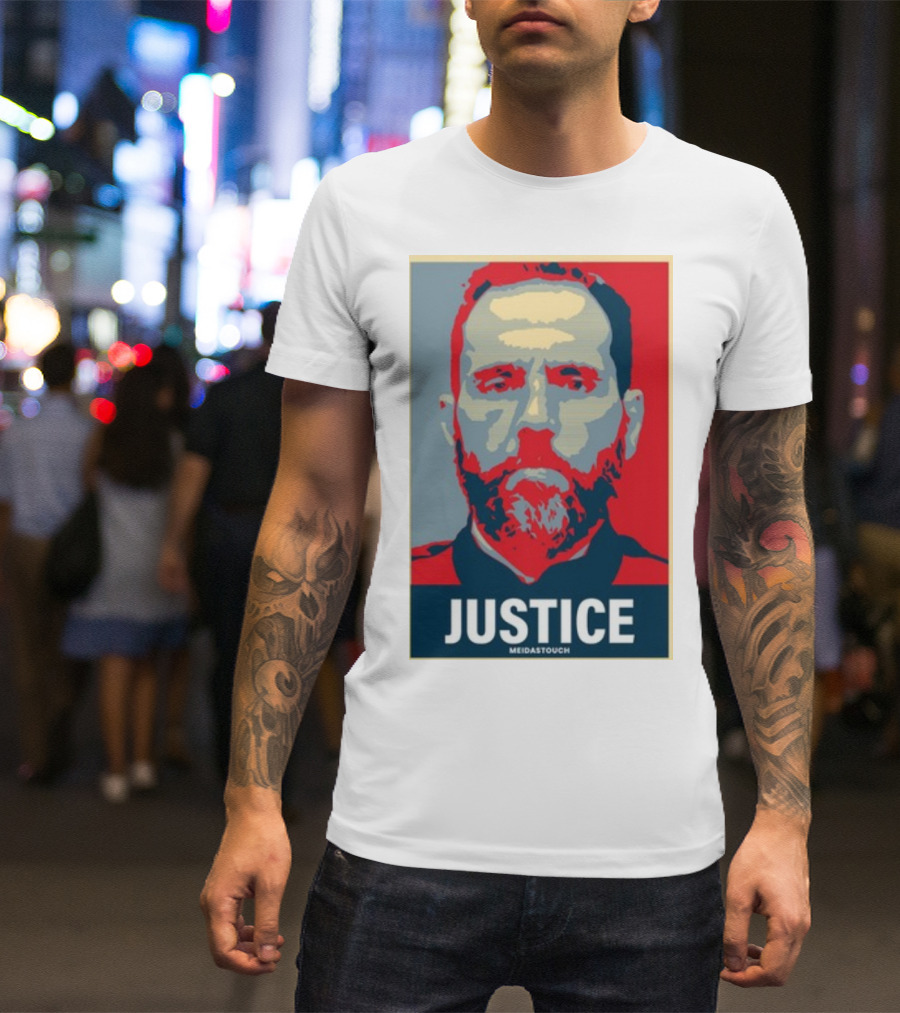 Jack Smith Justice Poster Style Graphic MeidasTouch T-Shirt
