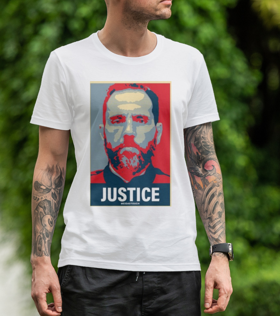 Jack Smith Justice Poster Style Graphic MeidasTouch T-Shirt