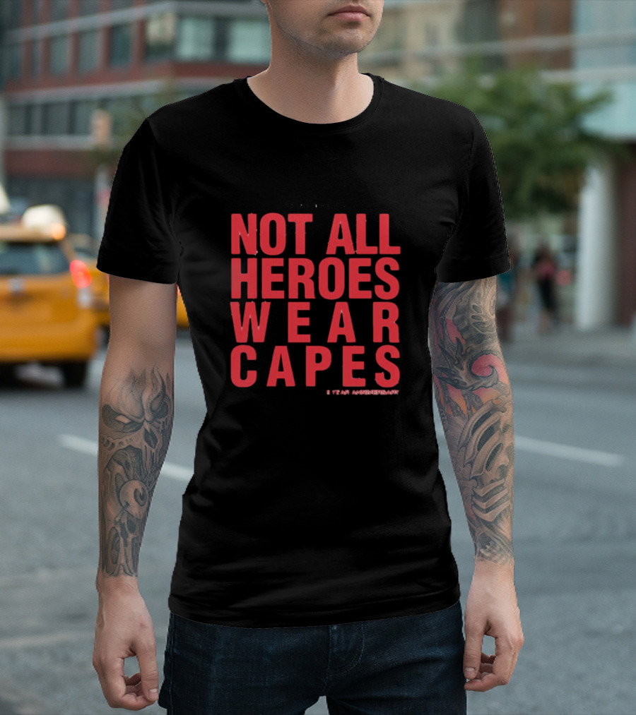 Metro Boomin Not All Heroes Wear Capes 5 Year Anniversary T-Shirt