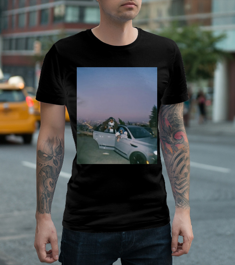 Larry June The Night Shift Scenic Car Moment T-Shirt