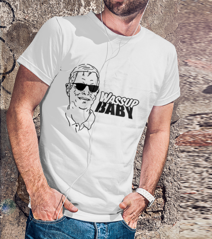 Carolina Panthers Ron Rivera Wassup Baby T-Shirt