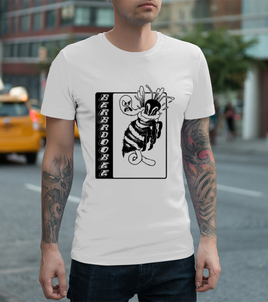 Dirtyhit Beabadoobee Loveworm Angry Cartoon Bee T-Shirt