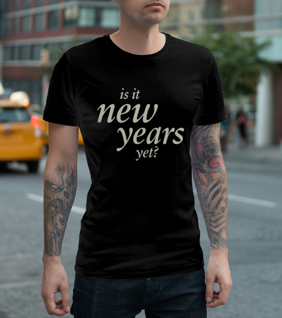 Sabrina Carpenter Is It New Years Yet T-Shirt