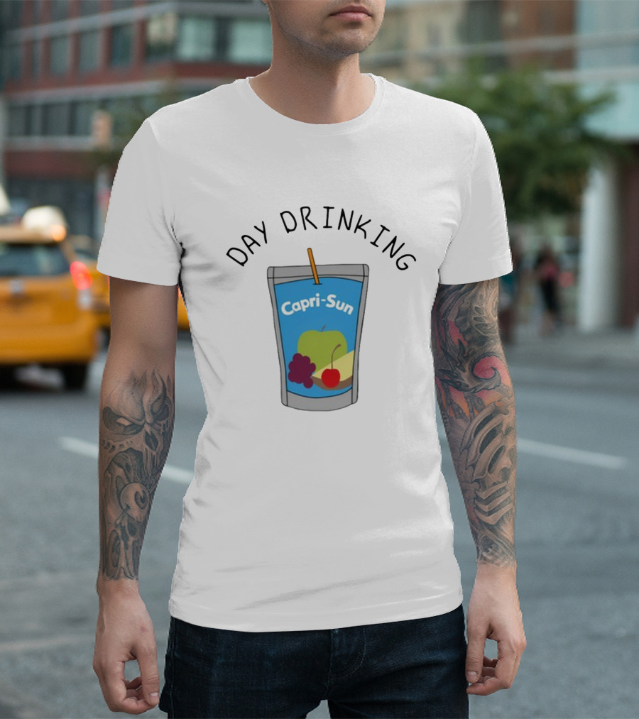 Day Drinking Capri-Sun Juice Pouch Fun T-Shirt