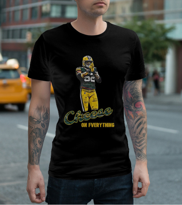Cheese On Everything Rashan Gary Packers Fan Gear T-Shirt