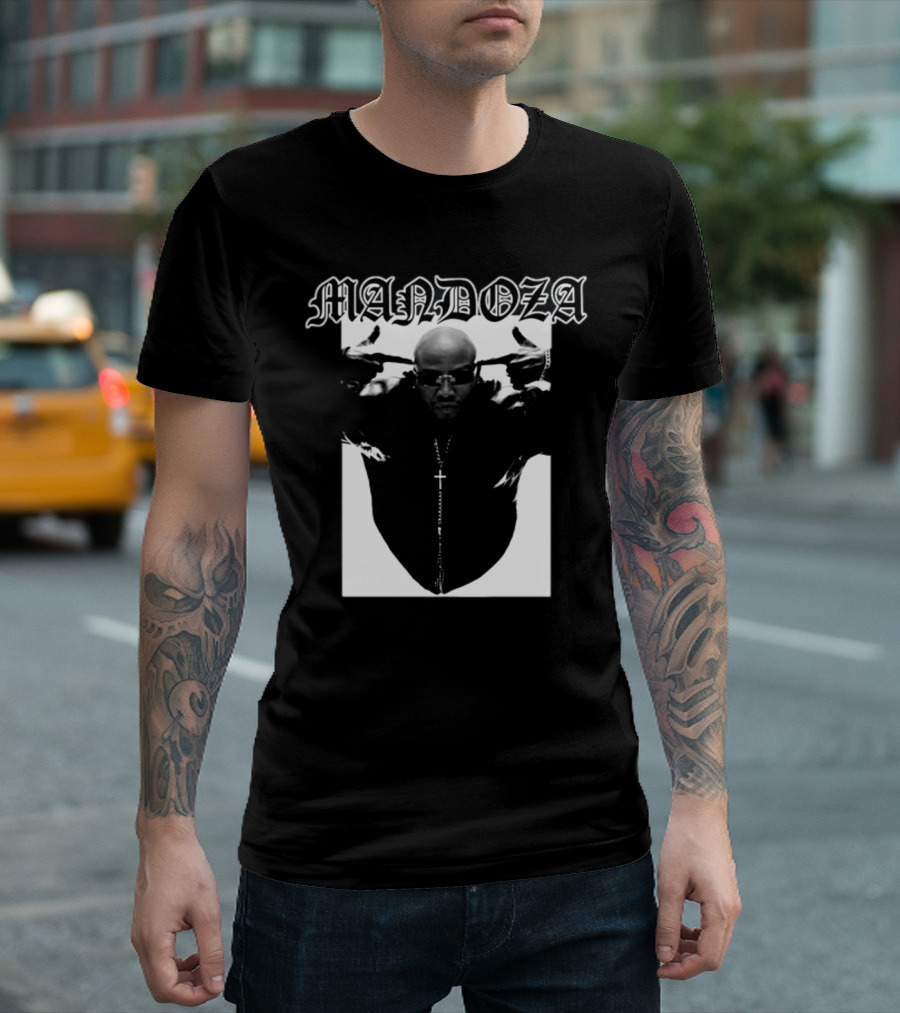 Mandoza Mr Price Iconic Cross Necklace T-Shirt