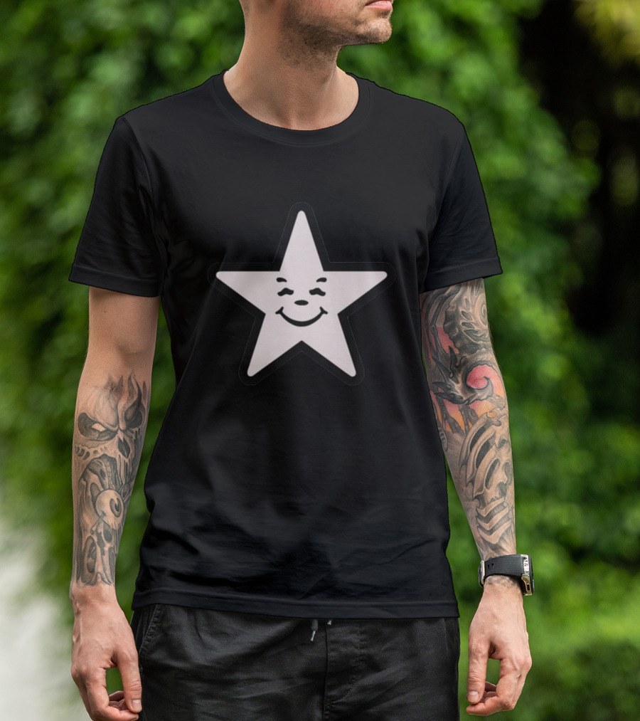Asspizza Star Happy Face T-Shirt