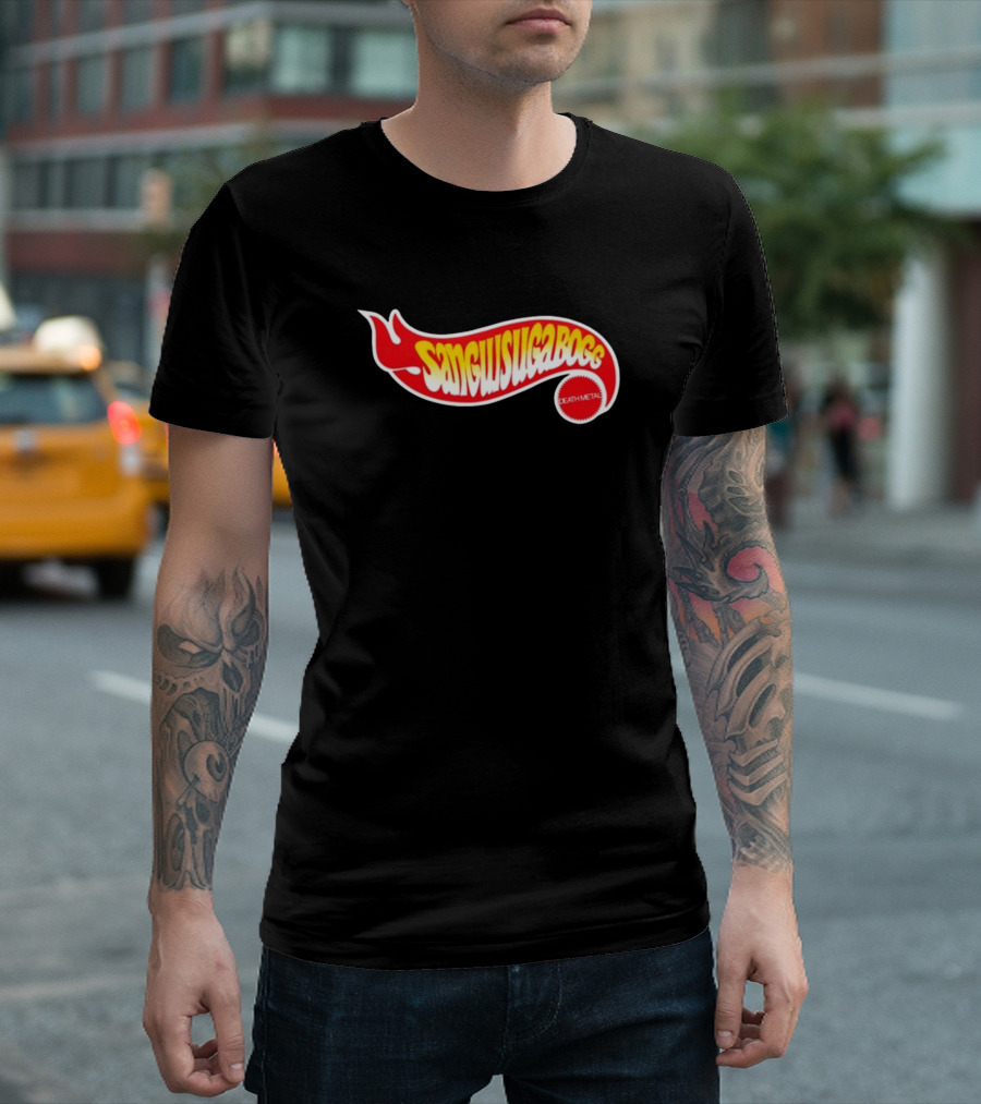 Philadelphia Phillies x Sanguisugabogg Death Metal Crossover T-Shirt
