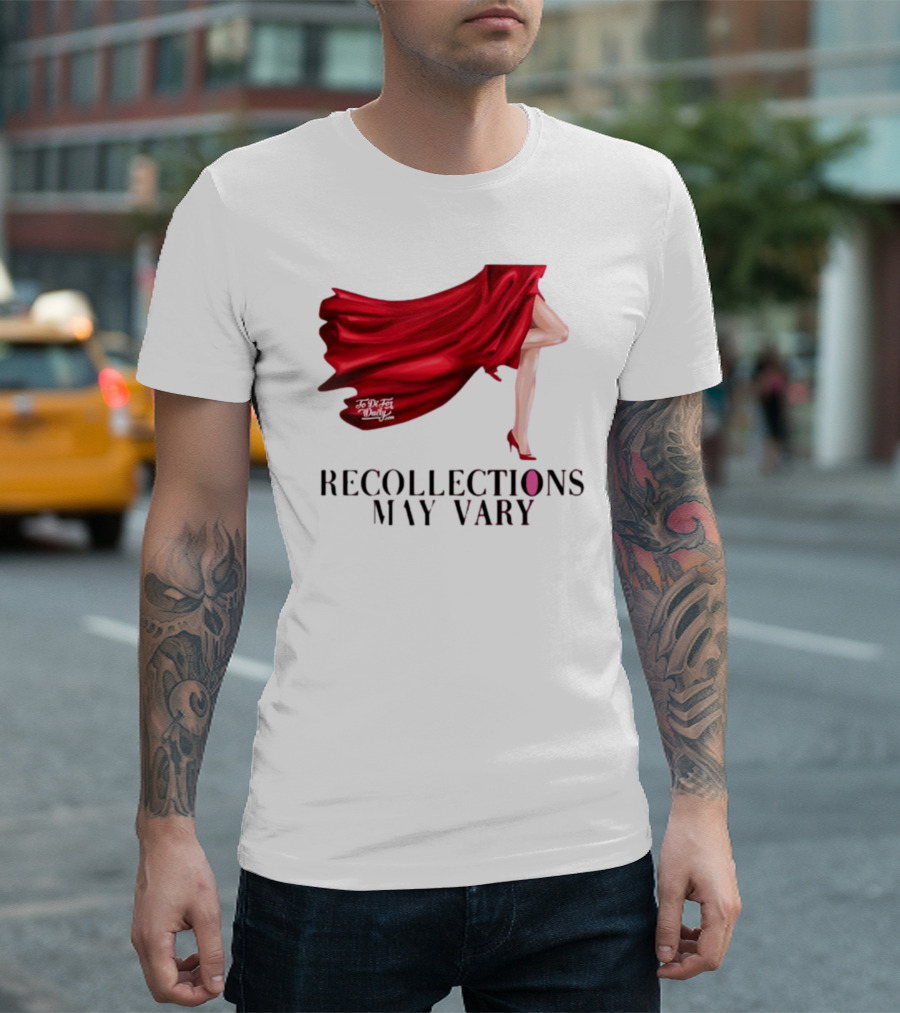 Recollections May Vary Red Dress Princess Of Wales T-Shirt