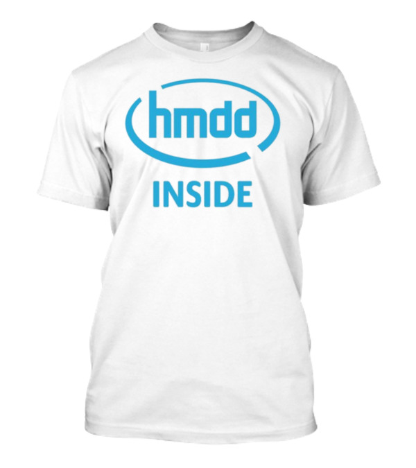 Hmdd Inside Logo Parody Dantebowe Wearing T-Shirt