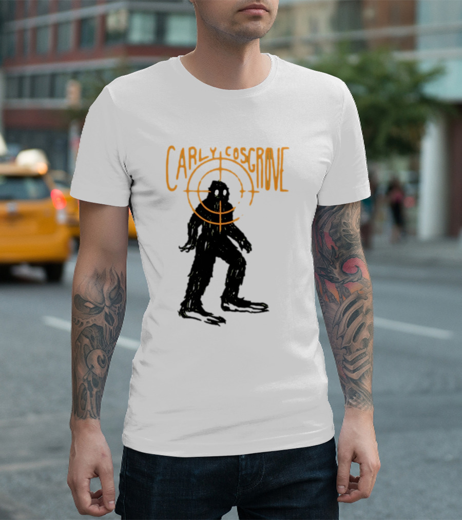Carlycosgrove Bigfoot in Crosshairs T-Shirt
