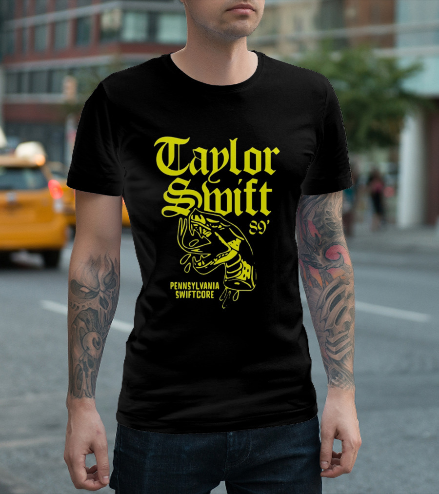 Taylor Swift Pennsylvania Swiftcore 89' Snake T-Shirt