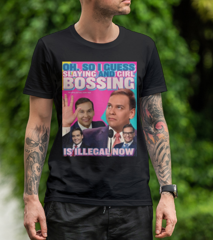 Oh So I Guess Slaying And Girl Bossing Is Illegal Now T-Shirt