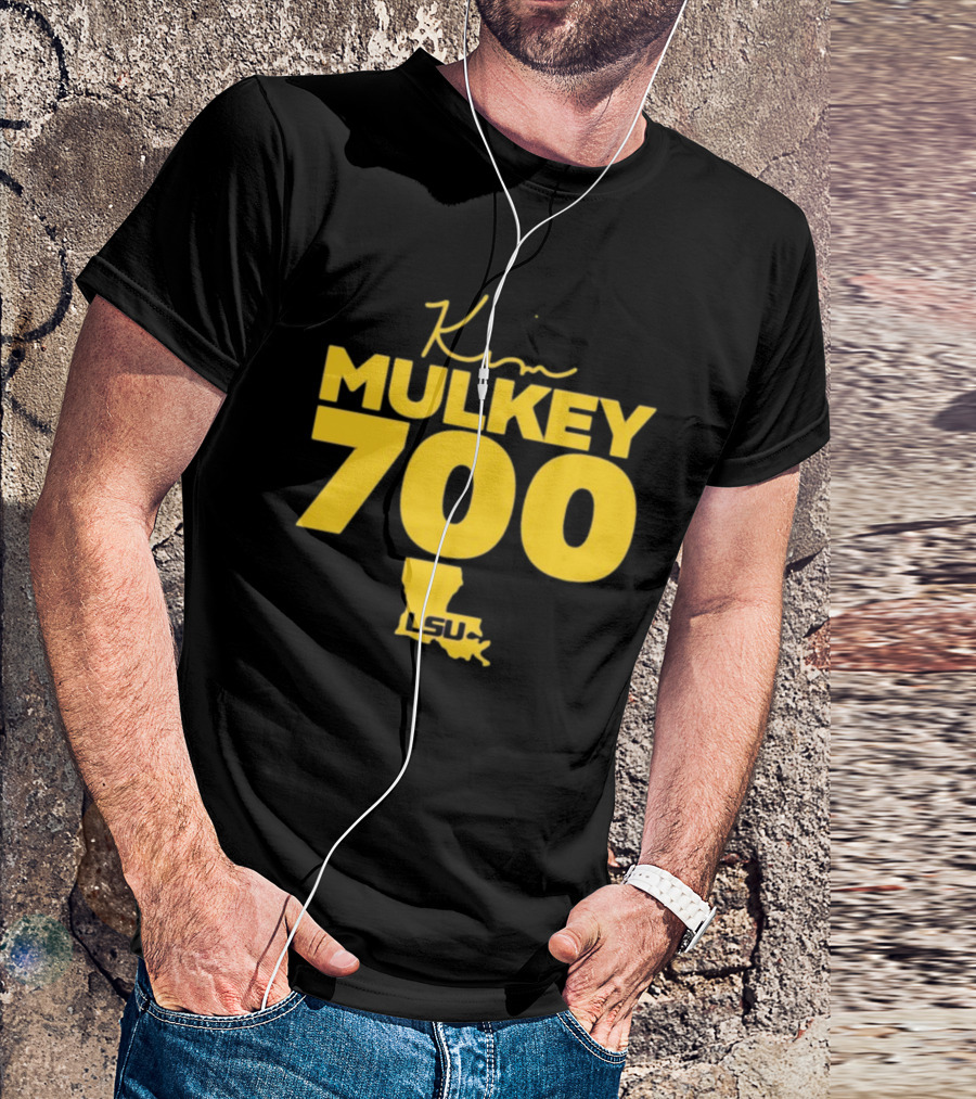 Kim Mulkey 700 LSU Women's Basketball Achievement T-Shirt
