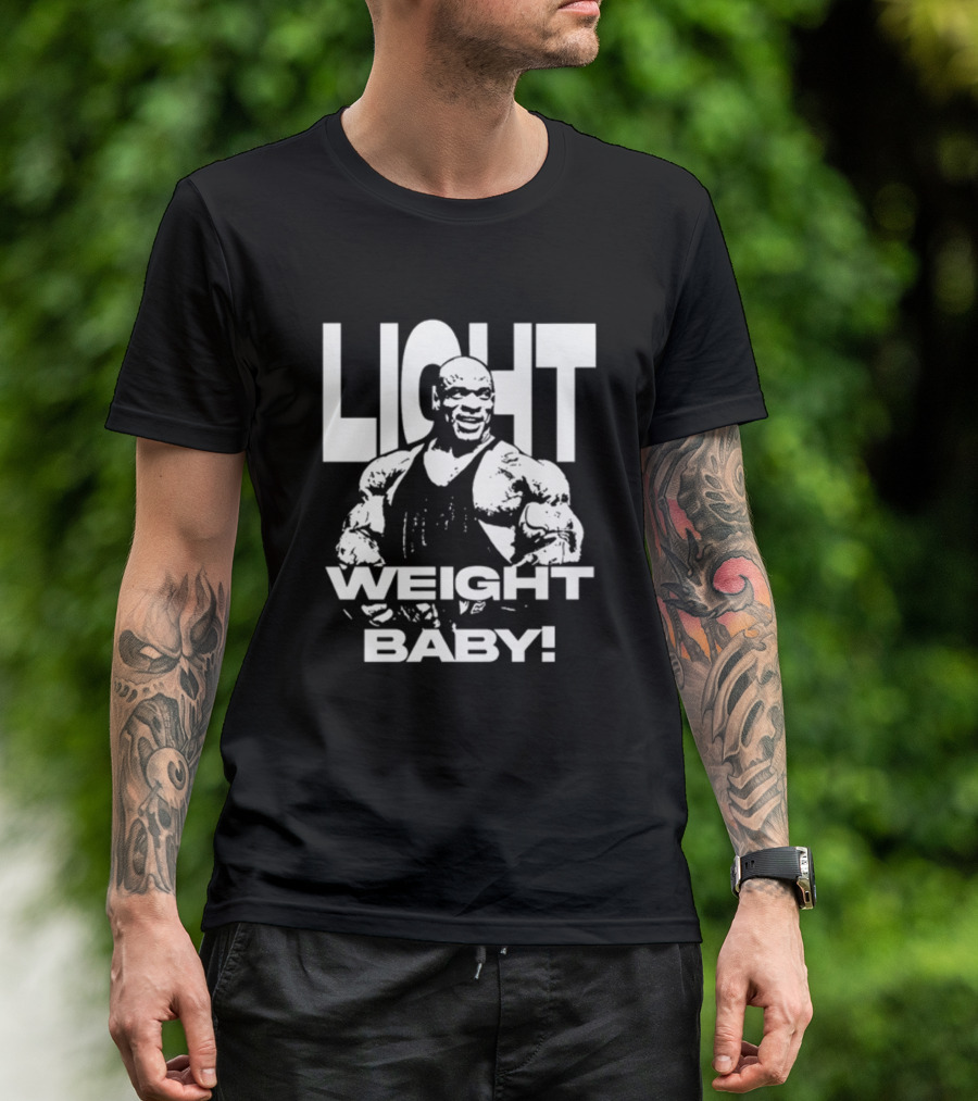 Light Weight Baby Motivational Fitness T-Shirt