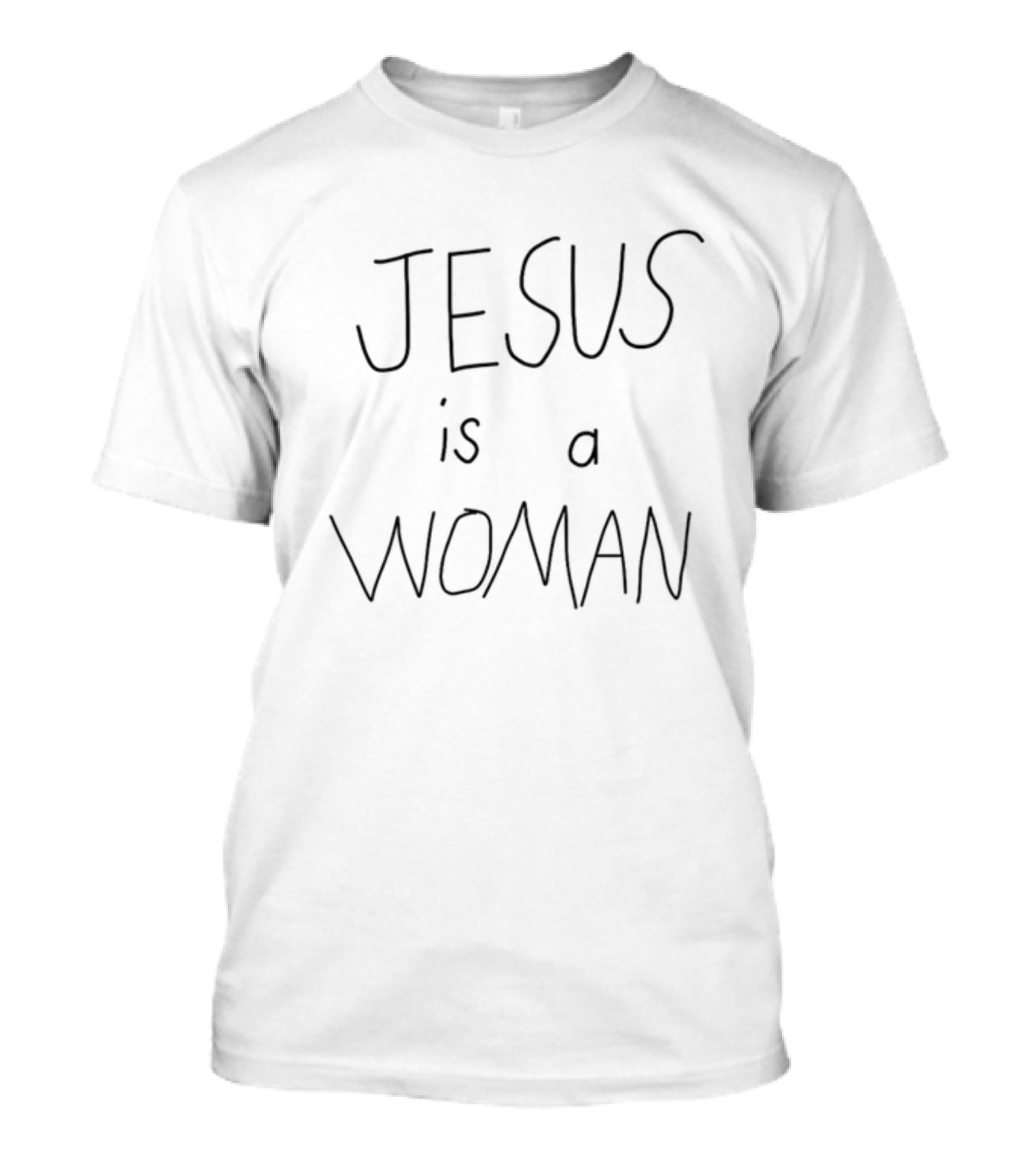 Marcuspork Jesus Is A Woman T-Shirt