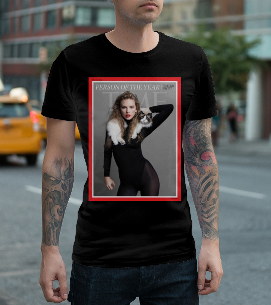 TIME Person Of The Year Taylor Swift Magazine Cover T-Shirt
