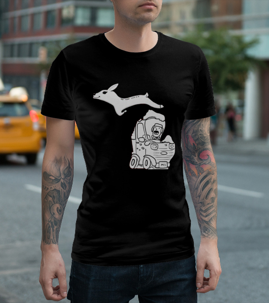 Michigan For Deer Ice Road Truck Journey T-Shirt