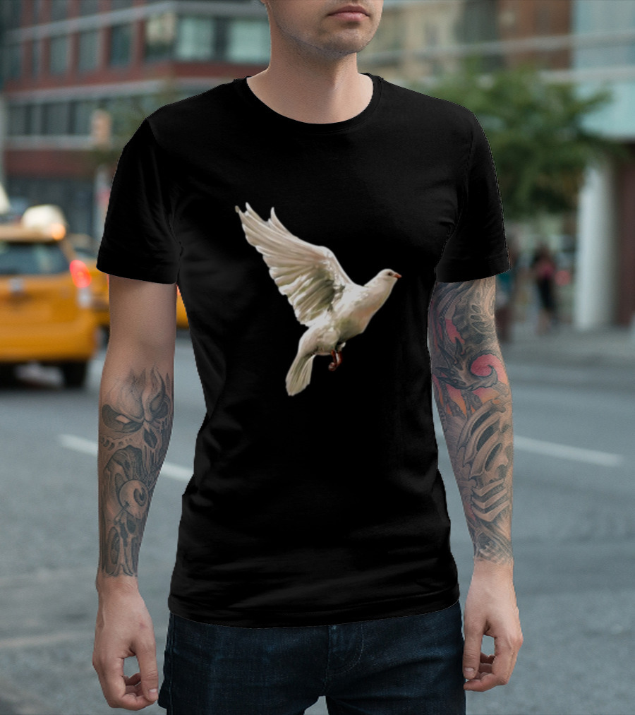 Peace Dream Dove In Flight T-Shirt