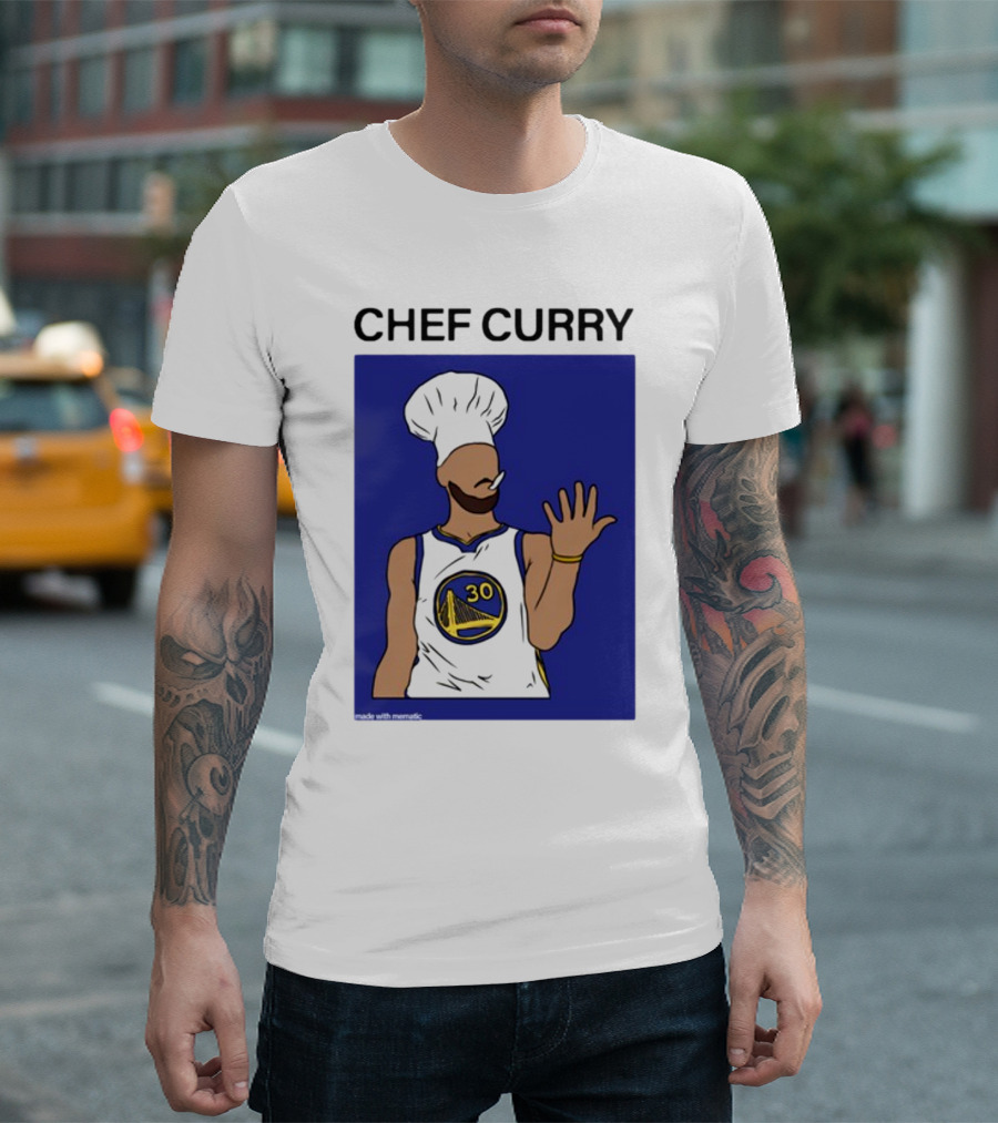 Chef Curry Golden State Basketball Number 30 T-Shirt