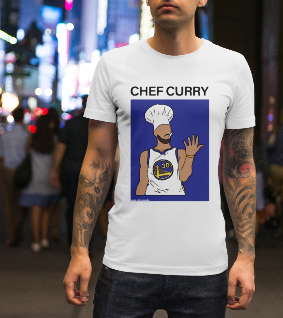 Chef Curry Golden State Basketball Number 30 T-Shirt