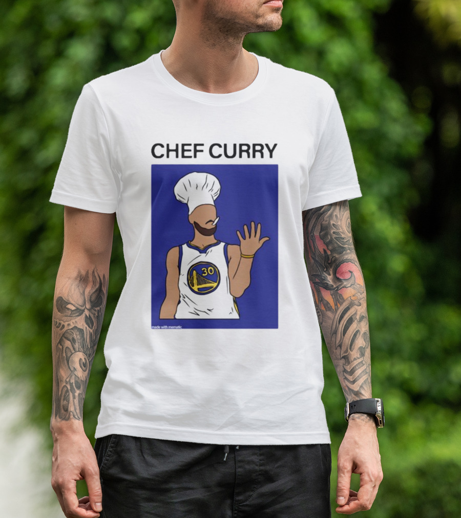 Chef Curry Golden State Basketball Number 30 T-Shirt