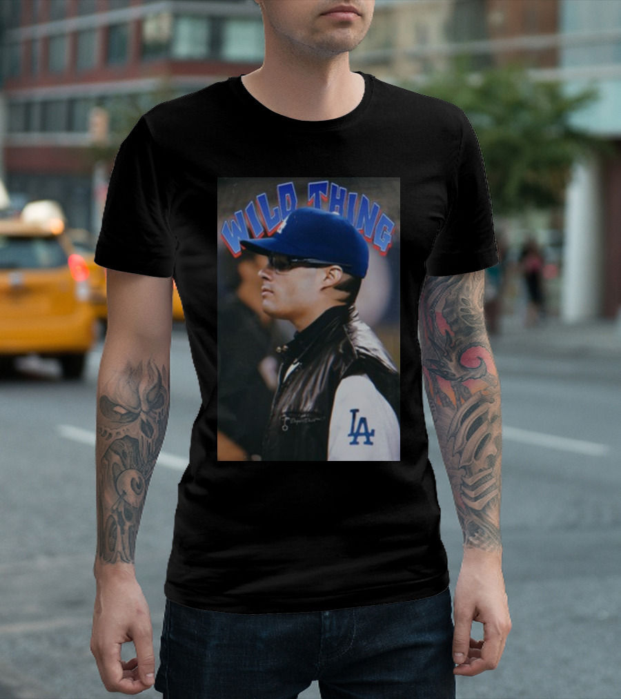 Wild Thing Doyersdave Joe Kelly LA Baseball T-Shirt