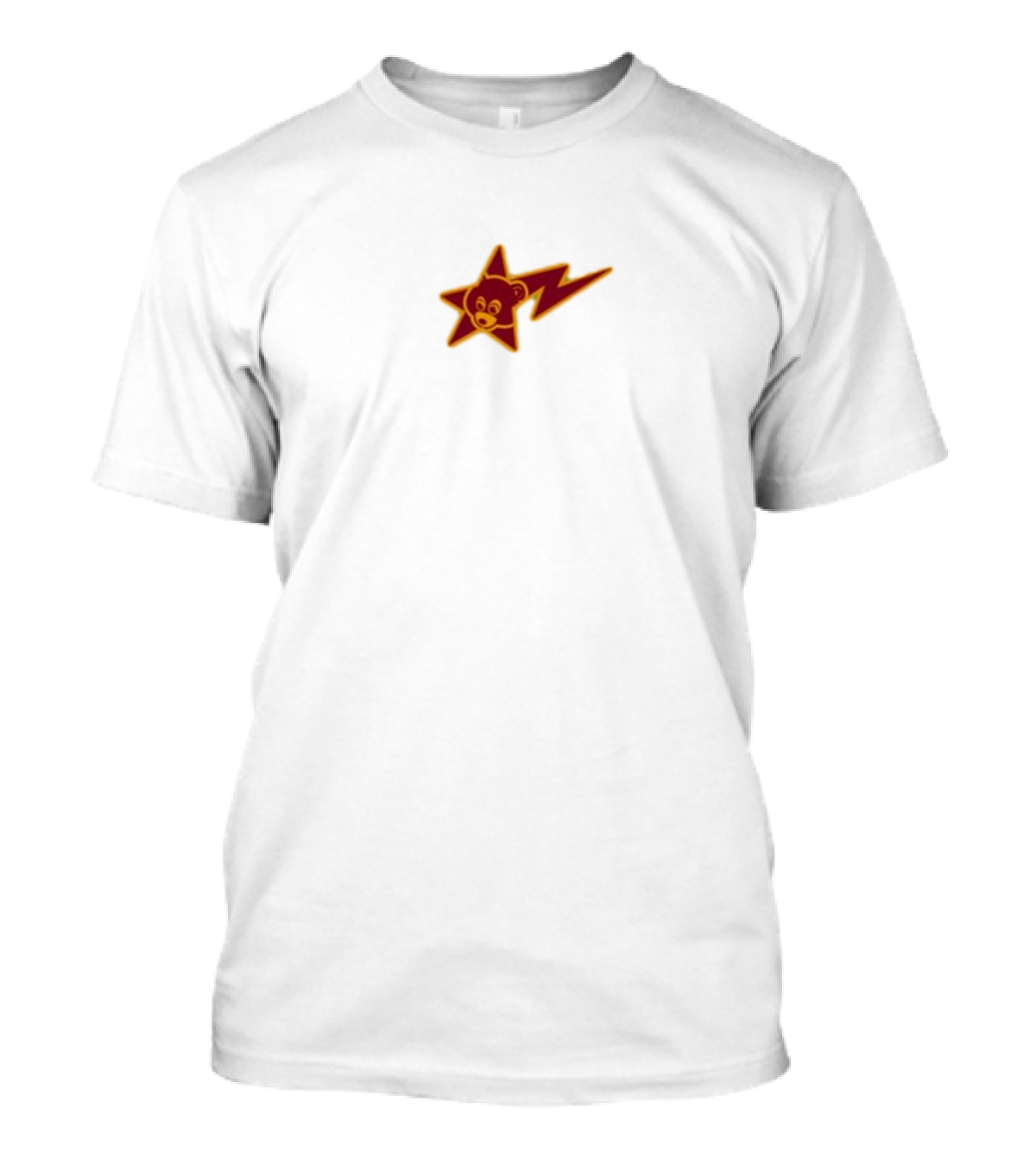 Ye Dropout Bear Star Lightning T-Shirt