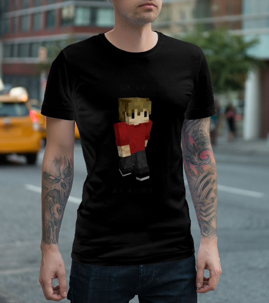 Grian #1 Hater Minecraft Character T-Shirt