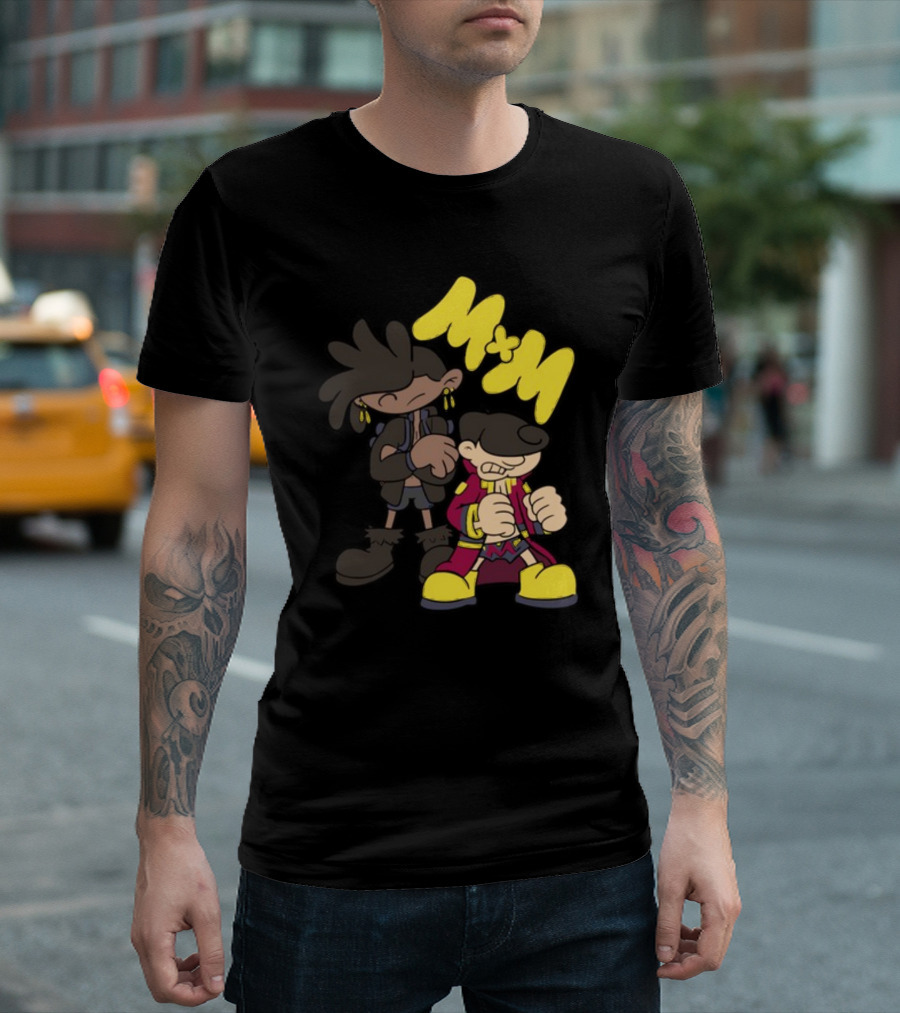 Mxm Next Door Characters Cartoon Style M*M T-Shirt