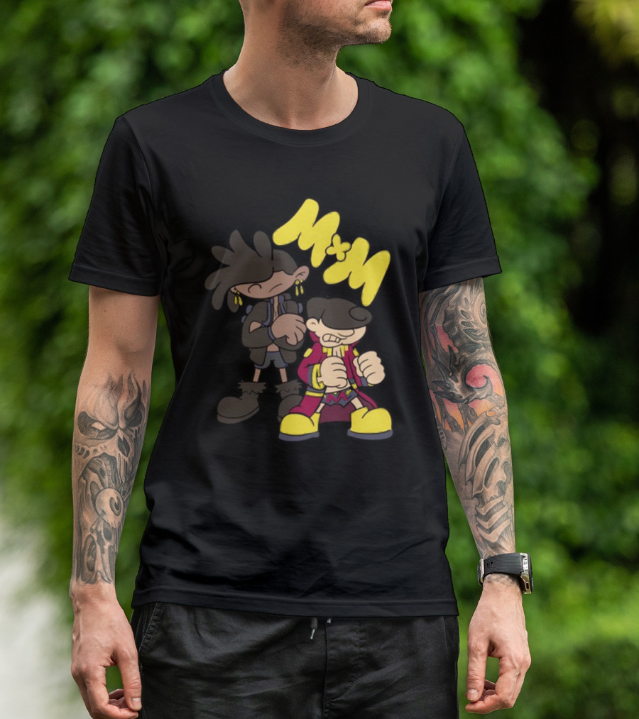 Mxm Next Door Characters Cartoon Style M*M T-Shirt