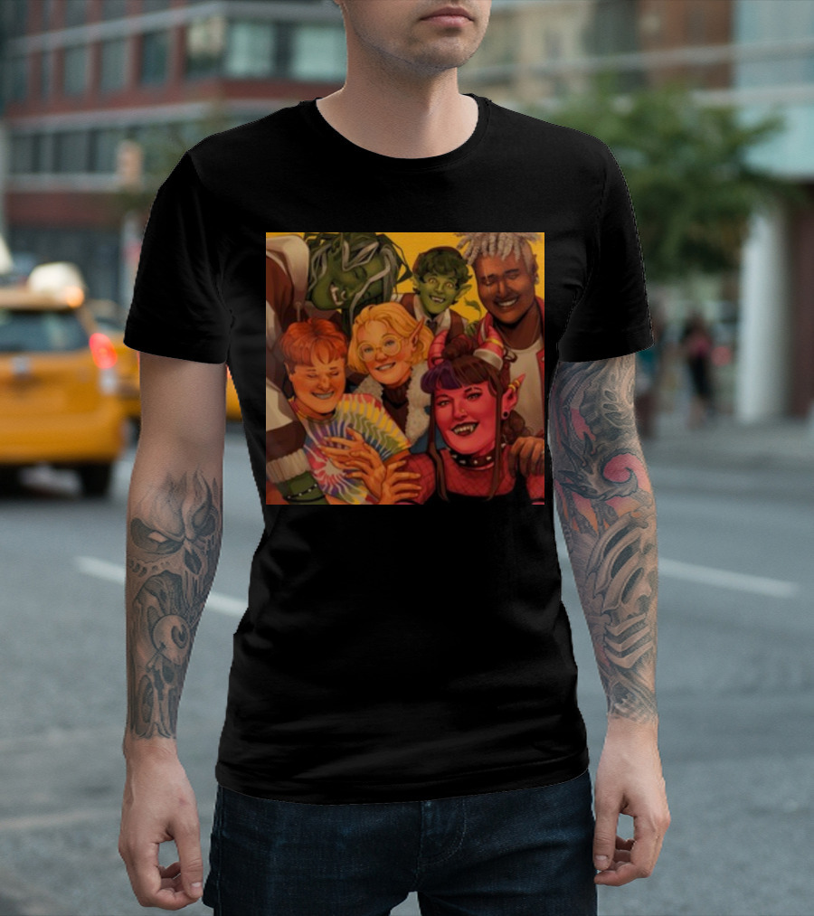 We're The Bad Fantasy Friends Group T-Shirt