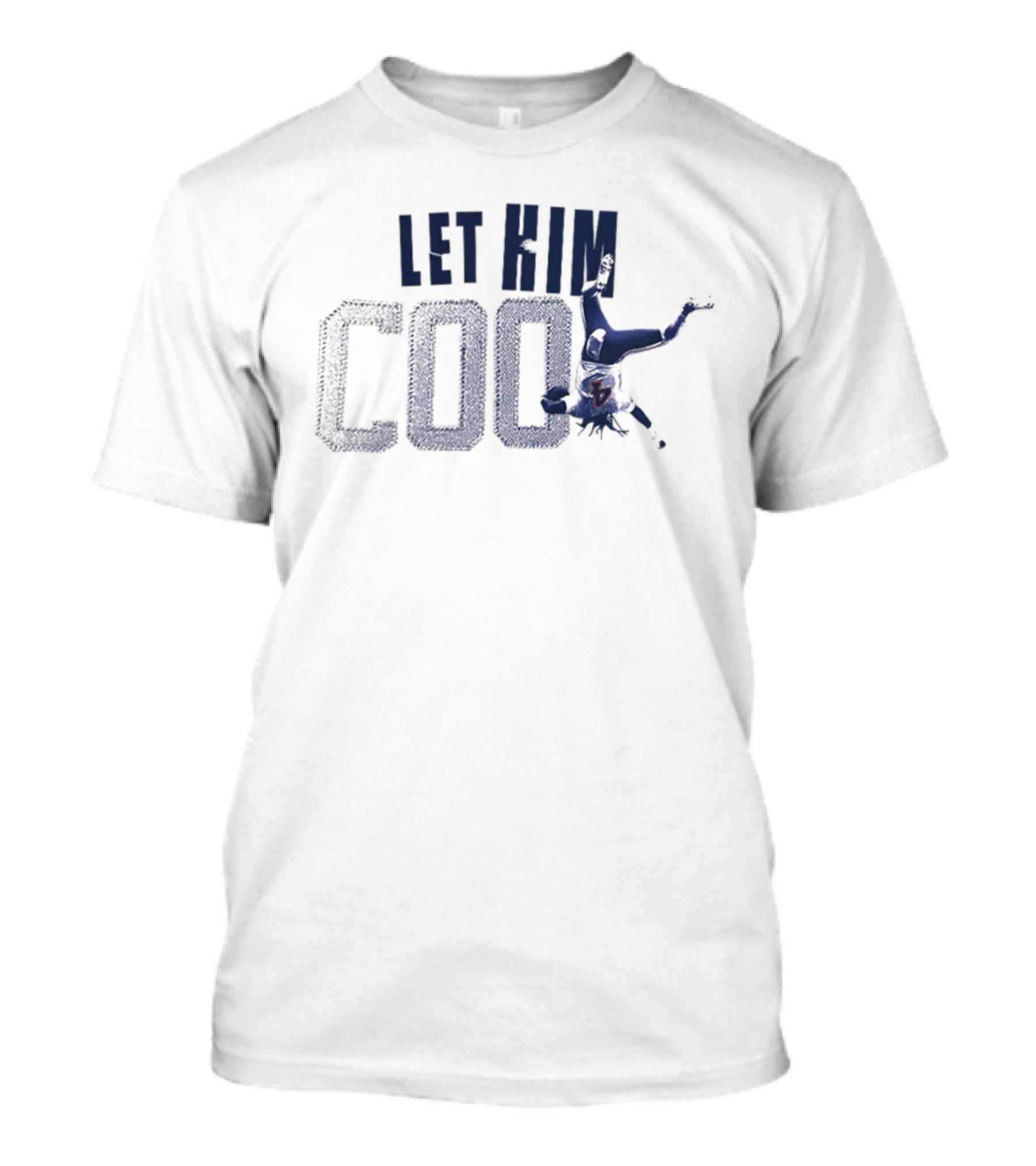 Let Him Cook Football Saladin Lincoln T-Shirt