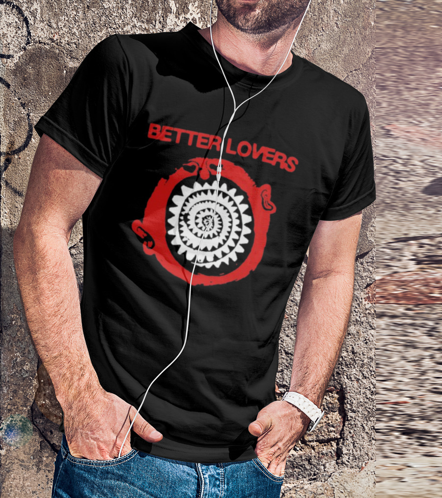 Better Lovers Red Spiral Teeth T-Shirt