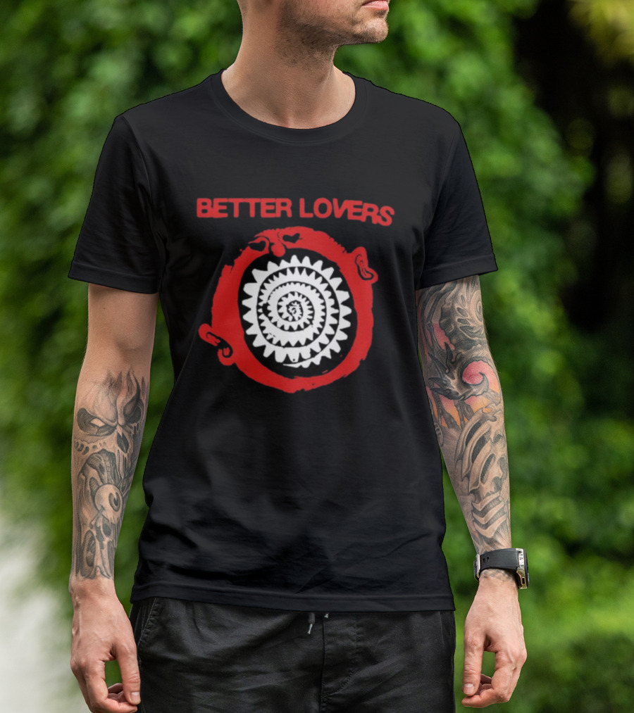 Better Lovers Red Spiral Teeth T-Shirt
