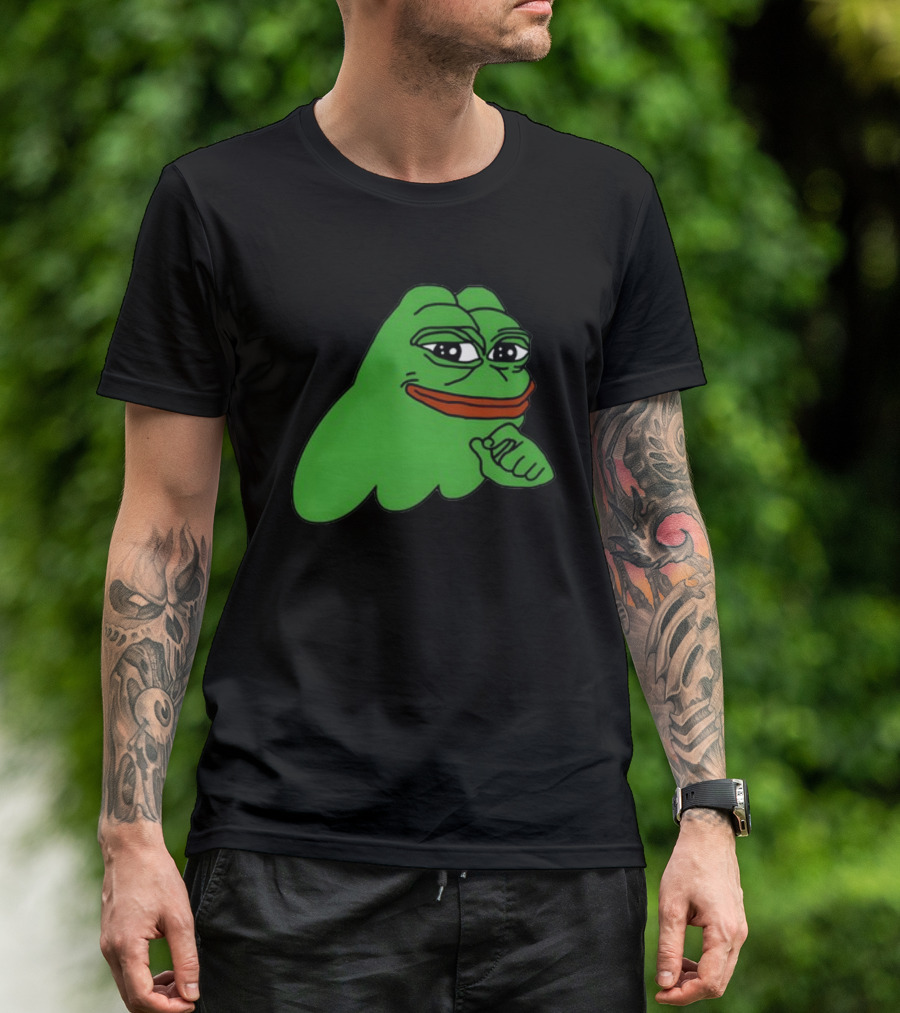 Ribbit.Pepe Pepe Frog Meme Iconic Sol T-Shirt