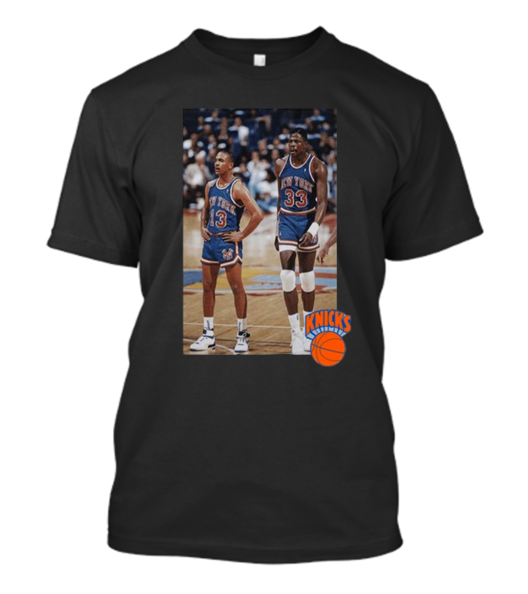 Mitchell And Ness NY Knicks Brunson Camiseta Player Photo Vintage Basketball 13 33 T-Shirt