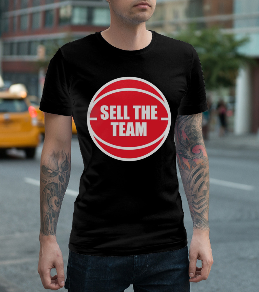 Detroit Pistons Sell the Team Basketball T-Shirt