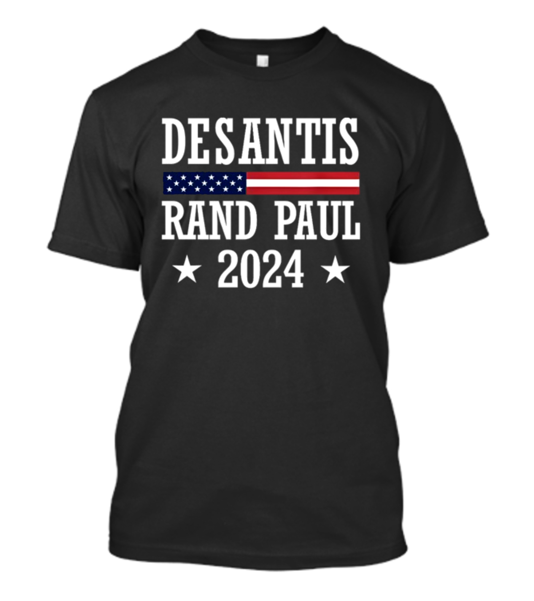 Desantis Rand Paul 2024 American Flag Stars T-Shirt