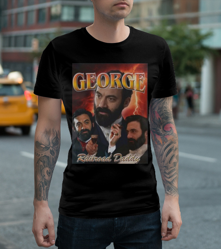 George Mummydearestpodcast Railroad Daddy T-Shirt