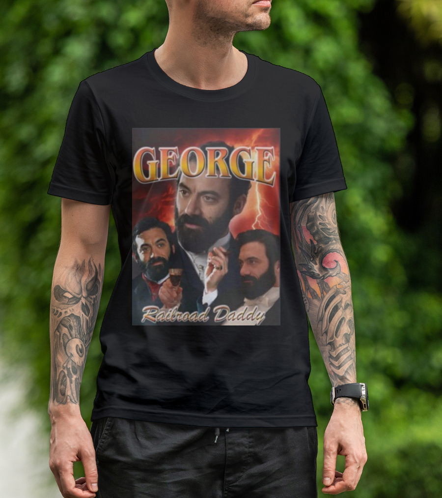George Mummydearestpodcast Railroad Daddy T-Shirt