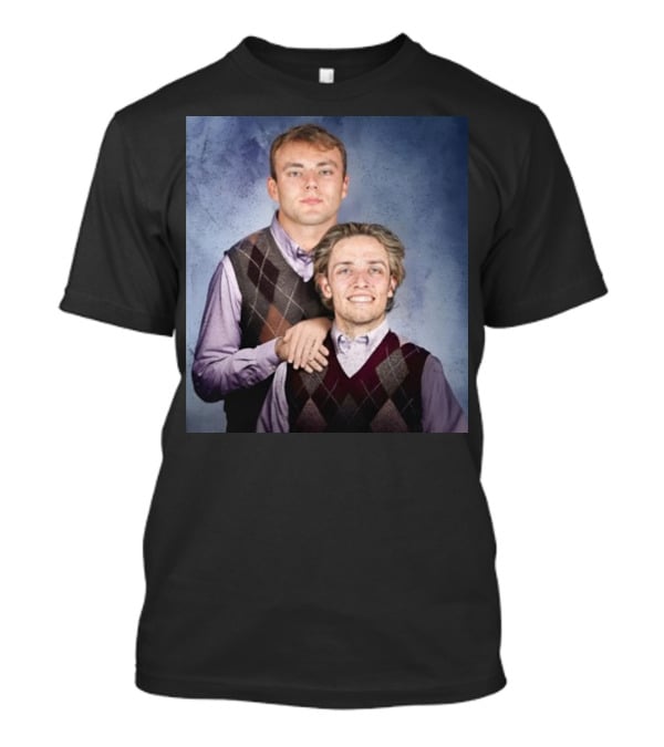 Carson Beck Brock Bowers Step Brothers Comedy Portrait T-Shirt