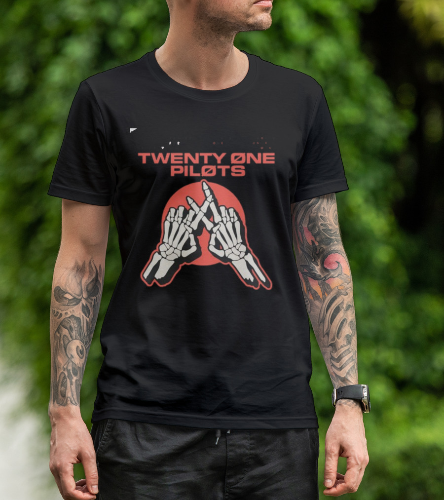 Twenty One Piløts Skeleton Hands I Created This World To Feel Some Control T-Shirt